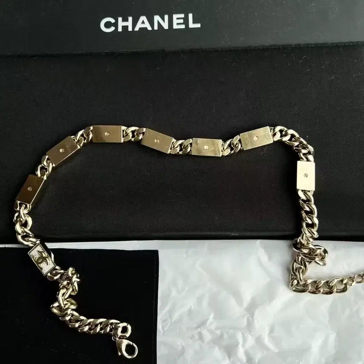 [BUNJANG] Chanel Silver Chain Belt / 샤넬 CHANEL 체인 벨트 실버
