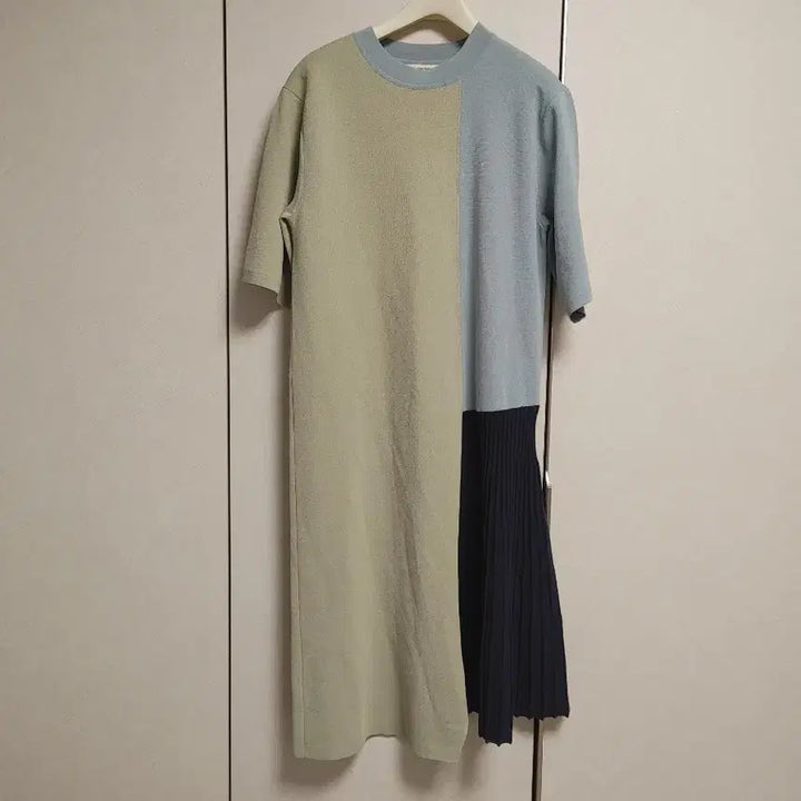 [BUNJANG] System Color Block Knit Dress / 한섬 시스템 컬러블록 원피스