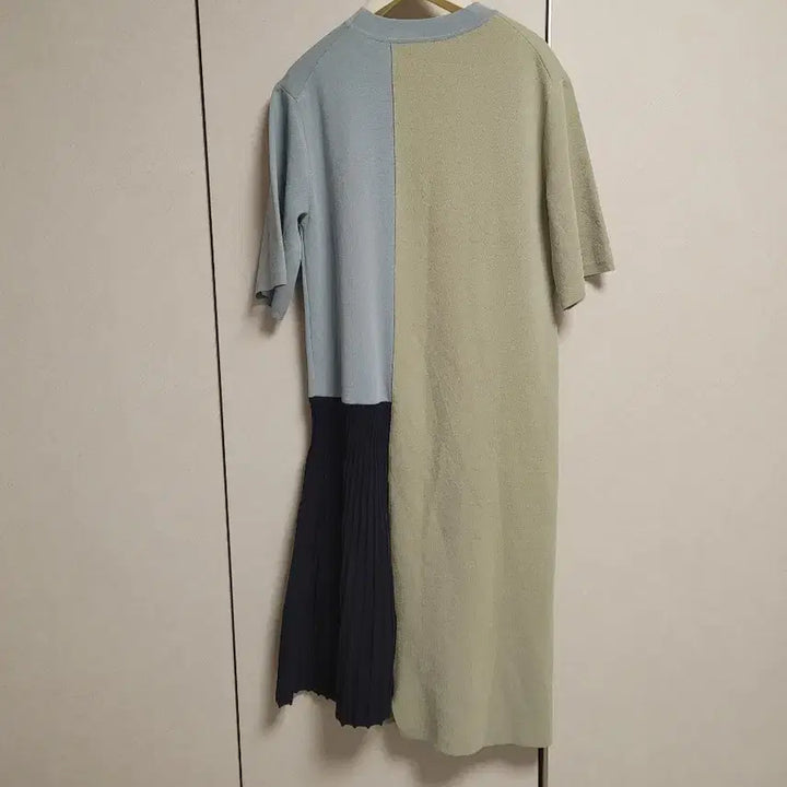 [BUNJANG] System Color Block Knit Dress / 한섬 시스템 컬러블록 원피스
