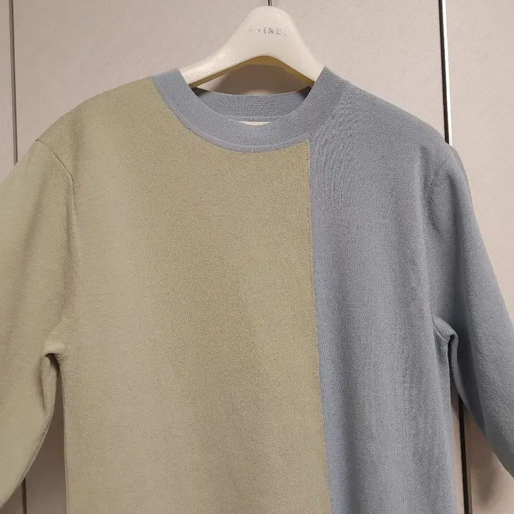 [BUNJANG] System Color Block Knit Dress / 한섬 시스템 컬러블록 원피스
