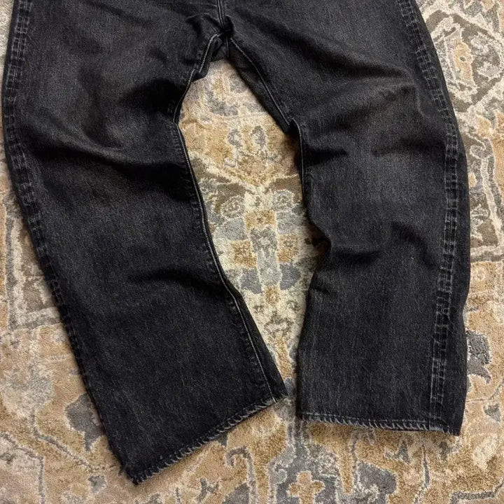 [BUNJANG] SUGAR CANE 1947 Hard Wash Black Selvage Denim W38 / [슈가케인] 1947 하드워시 흑청 W38 (SC42460H)