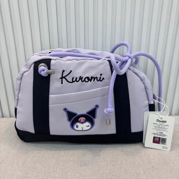 [BUNJANG] Sanrio Kuromi Lavender Tote Bag Shoulder Bag / 산리오 쿠로미 라벤더 토트백 숄더백