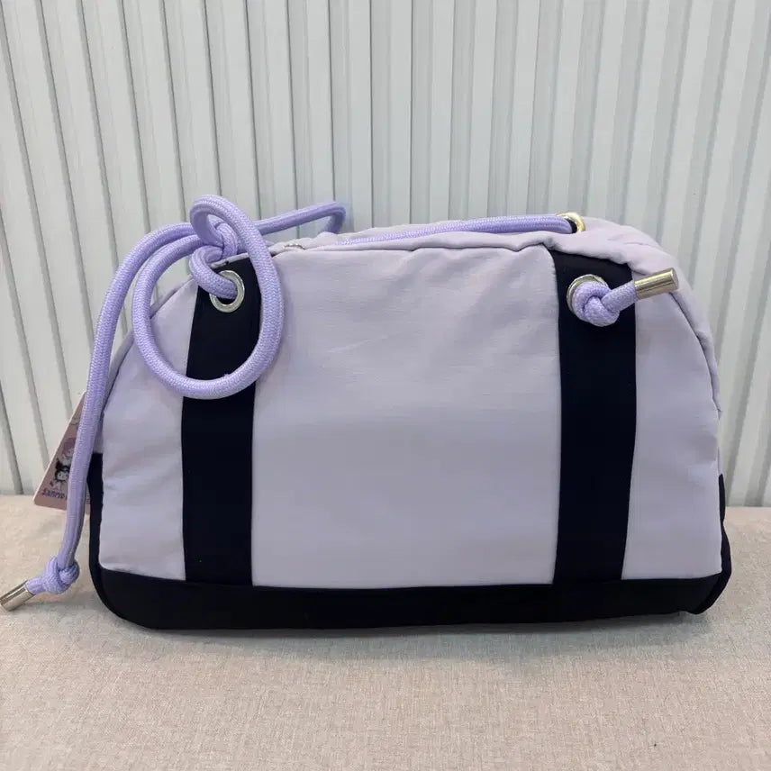 [BUNJANG] Sanrio Kuromi Lavender Tote Bag Shoulder Bag / 산리오 쿠로미 라벤더 토트백 숄더백