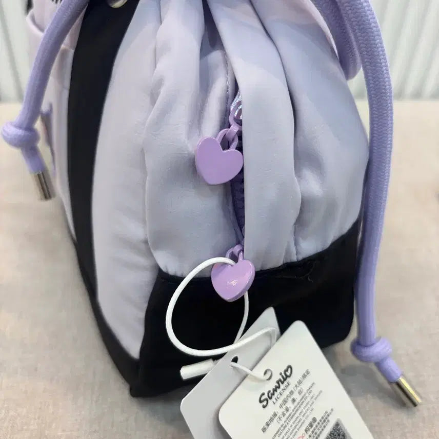 [BUNJANG] Sanrio Kuromi Lavender Tote Bag Shoulder Bag / 산리오 쿠로미 라벤더 토트백 숄더백