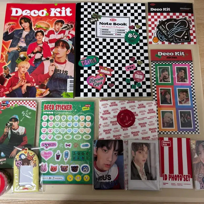 [BUNJANG] TXT Deco Kit Full Set (Baeomgyu Random POB) / 투바투 데코키트 풀셋(랜포 범규)
