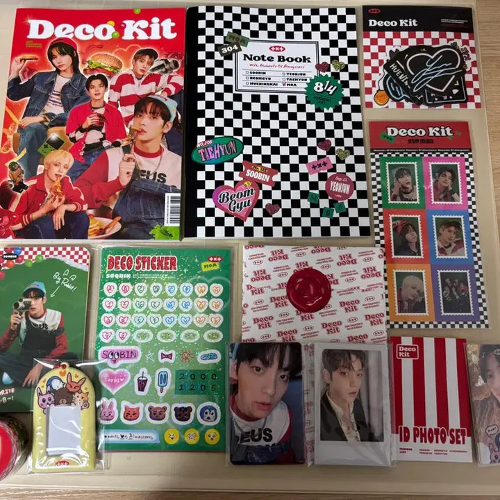 [BUNJANG] TXT Deco Kit Full Set (Baeomgyu Random POB) / 투바투 데코키트 풀셋(랜포 범규)