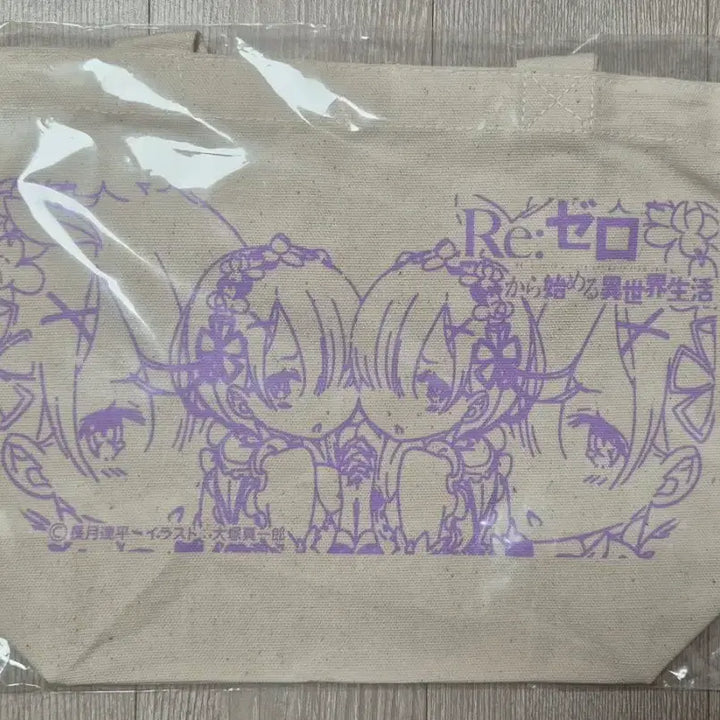 [BUNJANG] Re:Zero Ram &amp; Rem Mini Tote Bag / 리제로 미니 토트백(렘, 람)