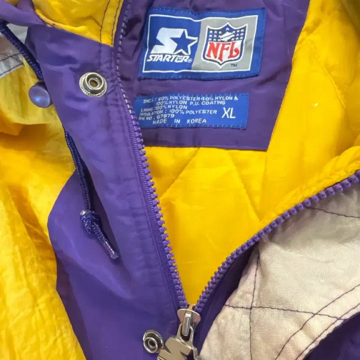 [BUNJANG] Starter Minnesota Vikings Hoodie Jumper / 스타터 미네소타 바이킹스 후드 점퍼