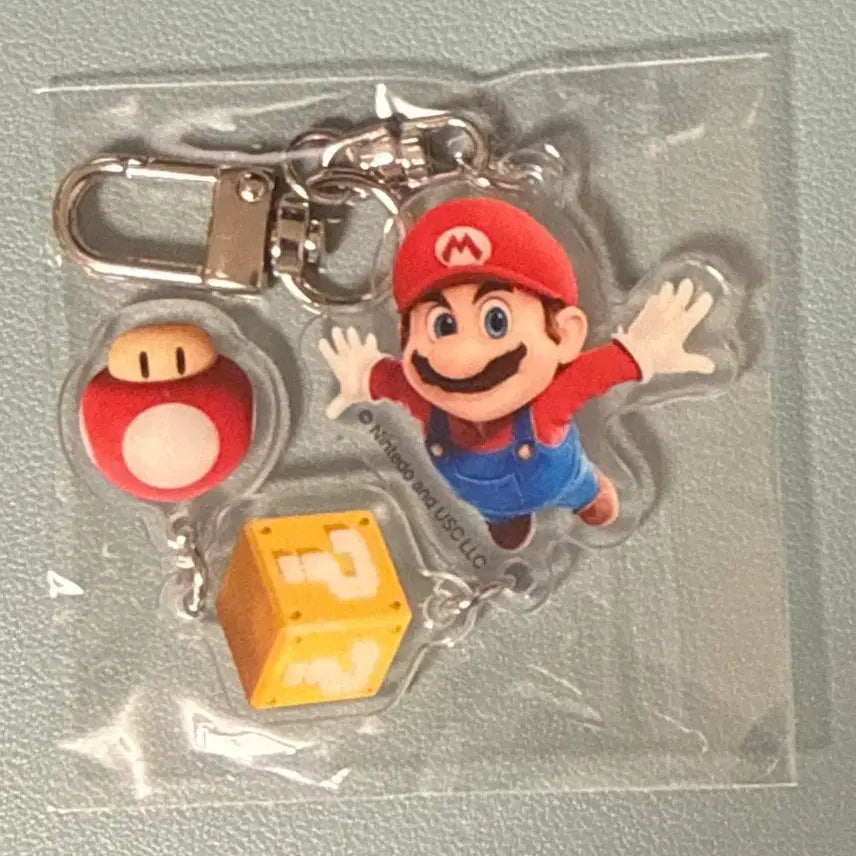 [BUNJANG] Super Mario "Just Hanging" Charm - Yoshi Exchange / 슈퍼 마리오 주렁주렁 키링 교환