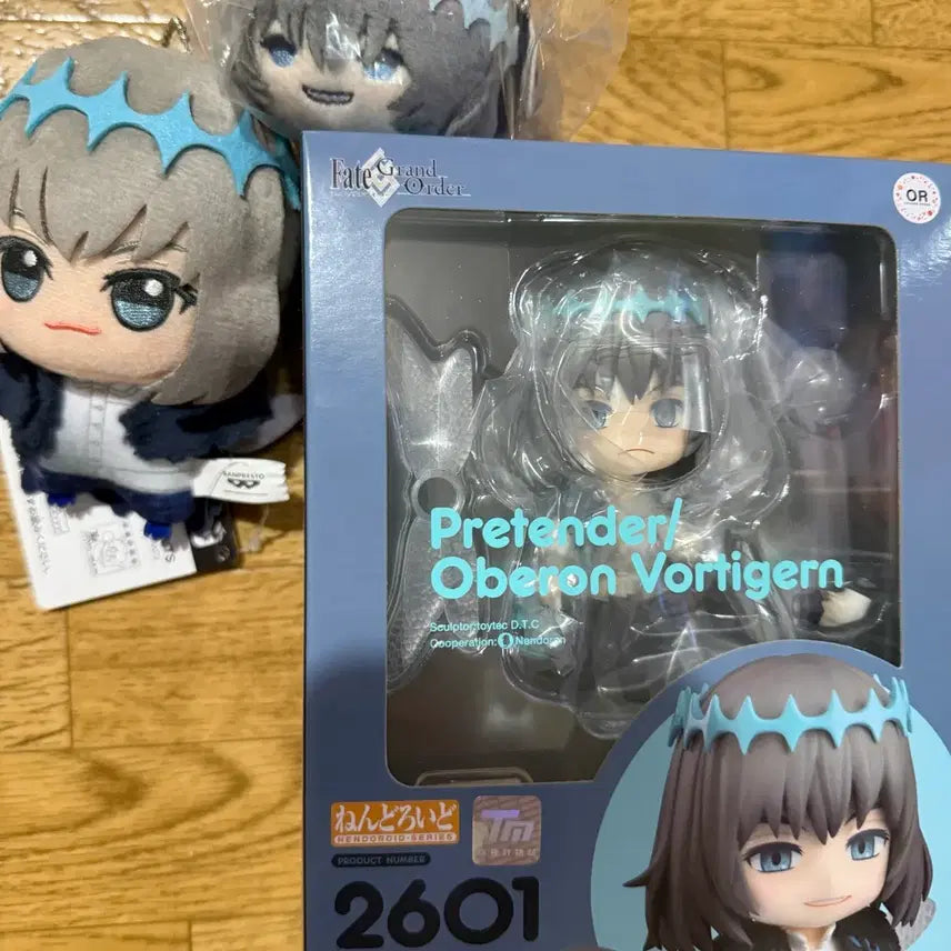 [BUNJANG] Fate/Grand Order Oberon Votigern Nendoroid Plush / 페그오 오베론 보티건 넨도 누이 모찌