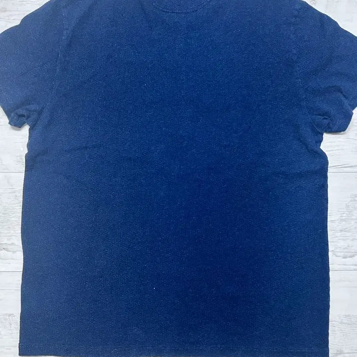 [BUNJANG] RRL Indigo Waffle Henley Short Sleeve XL / RRL 인디고 와플 헨리넥 반팔 XL