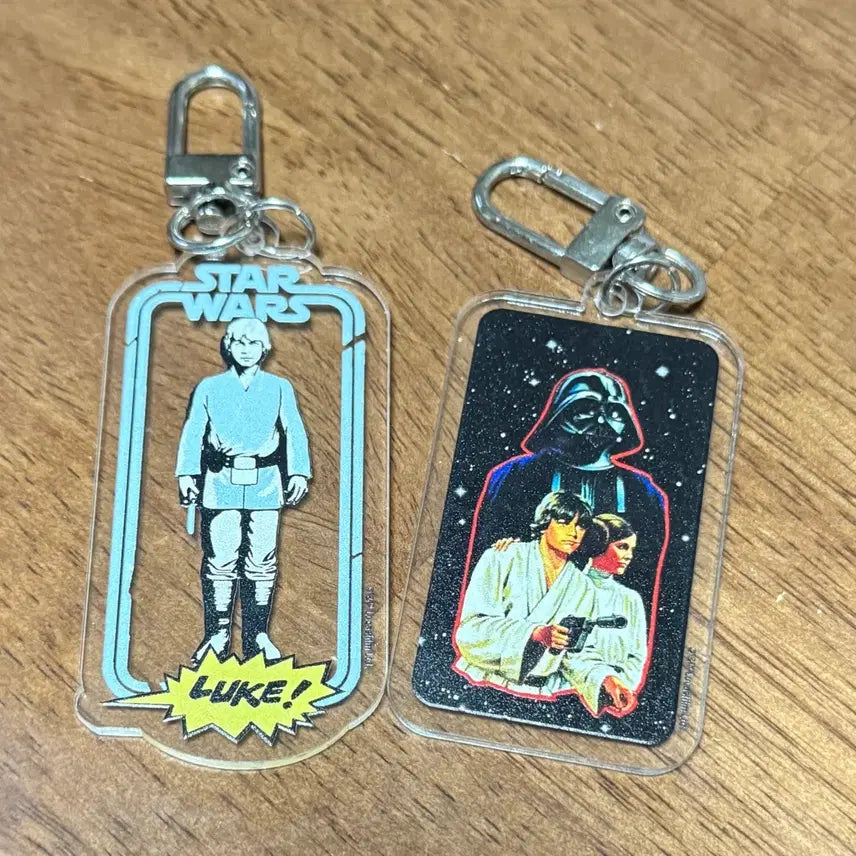 [BUNJANG] Star Wars Acrylic Keyring Bundle / 스타워즈 아크릴 키링 일괄 사용감있음