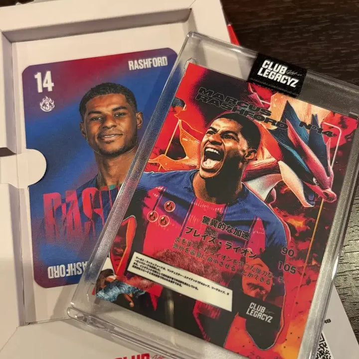 [BUNJANG] Club Legacy Rashford Pokemon Limited Edition Card 99/200 / 클럽레가시 래시포드 200한정 포켓몬 카드 바르셀로나
