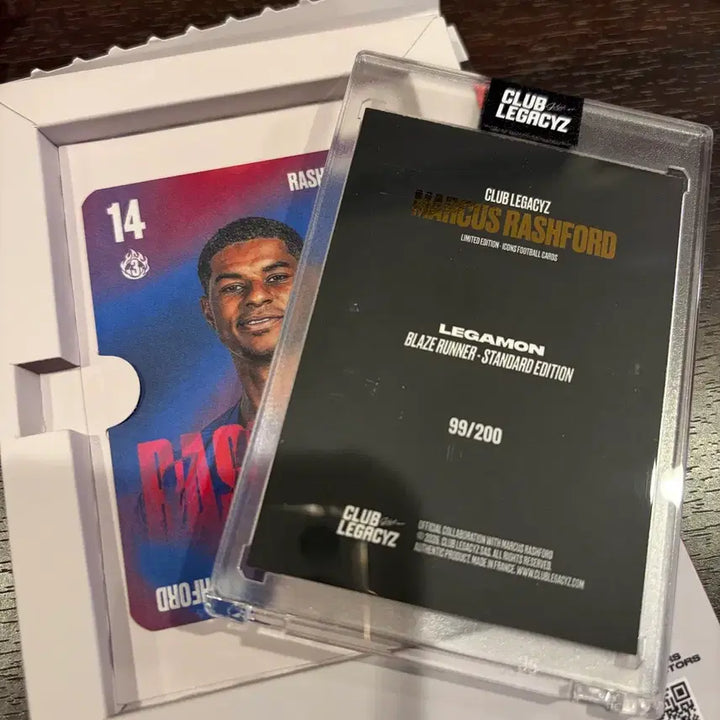 [BUNJANG] Club Legacy Rashford Pokemon Limited Edition Card 99/200 / 클럽레가시 래시포드 200한정 포켓몬 카드 바르셀로나