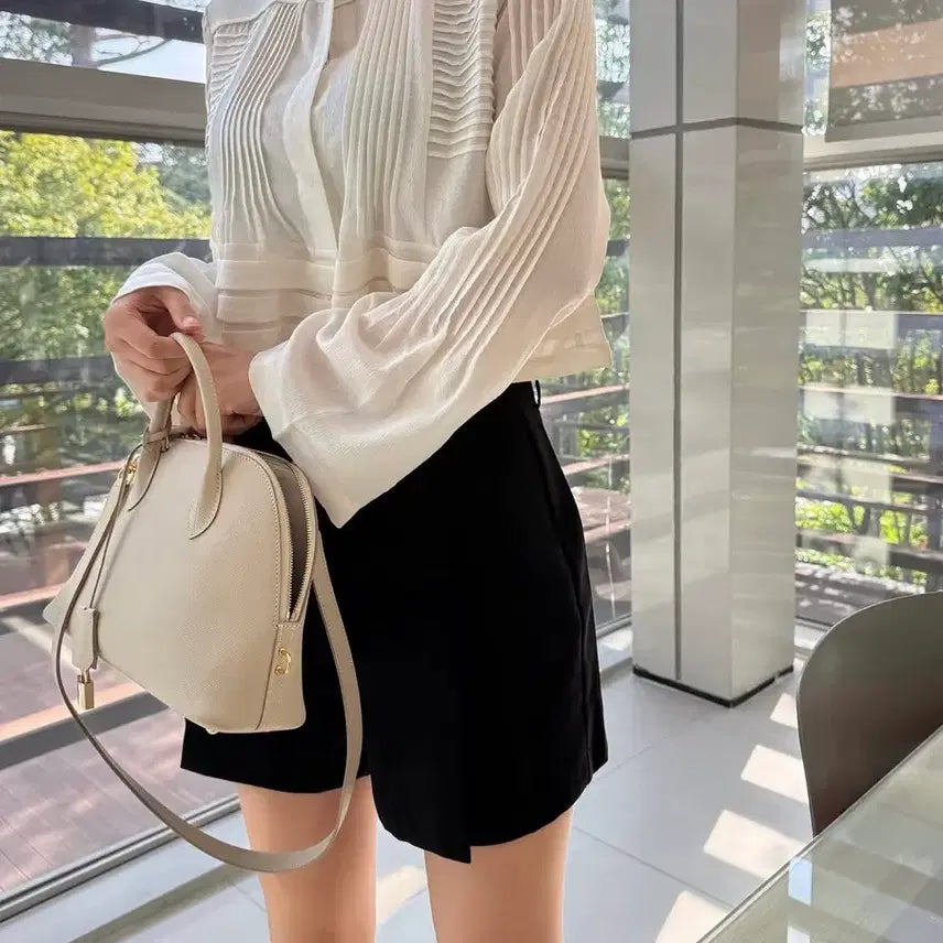 [BUNJANG] Loose Fit Blouse / 라클래시 핀턱 블라우스 판매해요