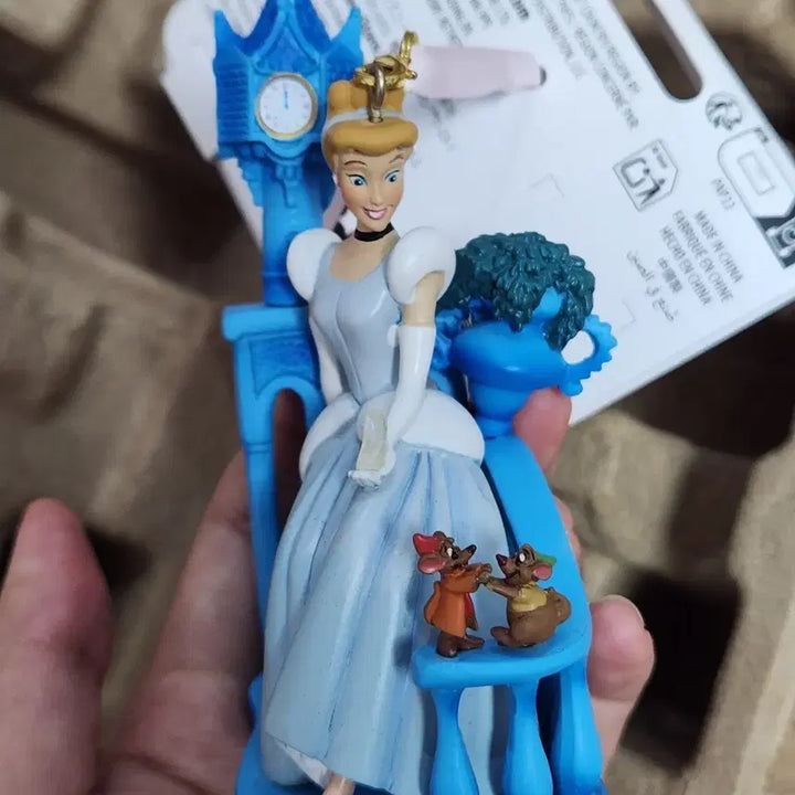 [BUNJANG] Disney Cinderella Jaq and Gus Ornament Figure / 디즈니 신데렐라 오너먼트 쟈크와 거스 피규어