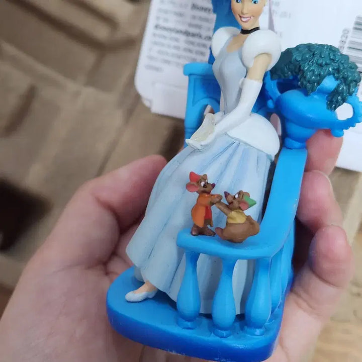 [BUNJANG] Disney Cinderella Jaq and Gus Ornament Figure / 디즈니 신데렐라 오너먼트 쟈크와 거스 피규어