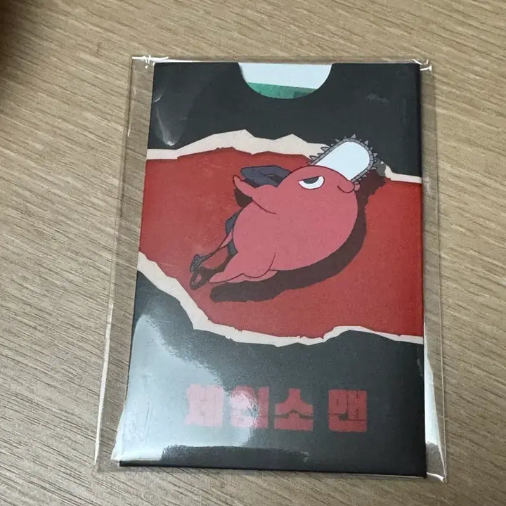 [BUNJANG] Chainsaw Man Hologram Coating Photocard Set (3 Types) + Holder / 체인소맨 홀로그램 코팅 포토카드 3종 + 홀더 세트