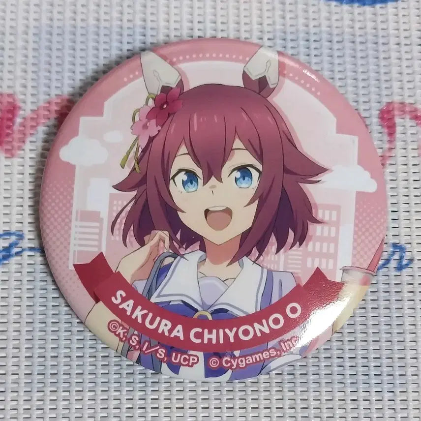 [BUNJANG] Sakura Chiyono Uma Musume Can Badge / 우마무스메 캔뱃지 사쿠라 치요노 오