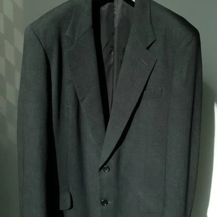 [BUNJANG] Issey Miyake 90s Tailored Jacket Charcoal Wool / 90s Issey Miyake Tailored Jacket