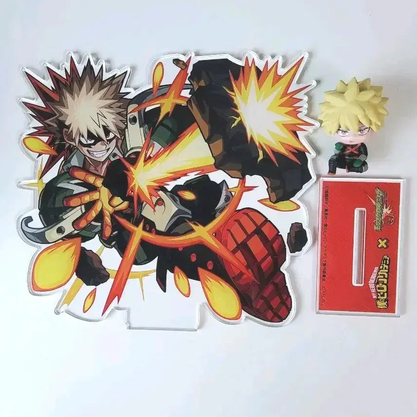 [BUNJANG] My Hero Academia Katsuki Bakugo Monster Collab Big Acrylic Stand Mega / 나의 히어로 아카데미아 바쿠고 몬스터 콜라보 빅 아크릴 스탠드 메가