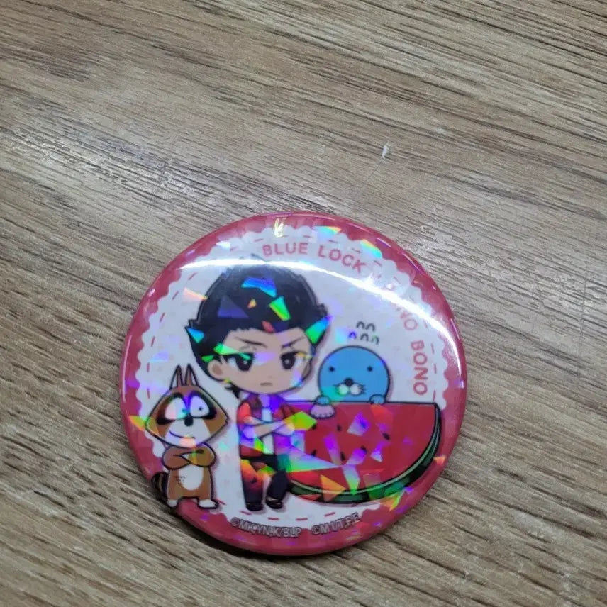[BUNJANG] Blue Lock Baro Shoei Glitter Can Badge / 블루락 바로 쇼에이 반짝이 캔뱃지