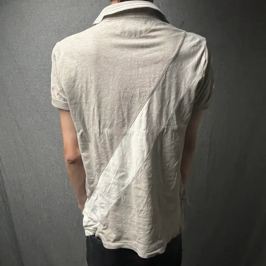[BUNJANG] Polo Ralph Lauren Big Pony Grey Polo Shirt / 폴로 빅로코 그레이 카라티