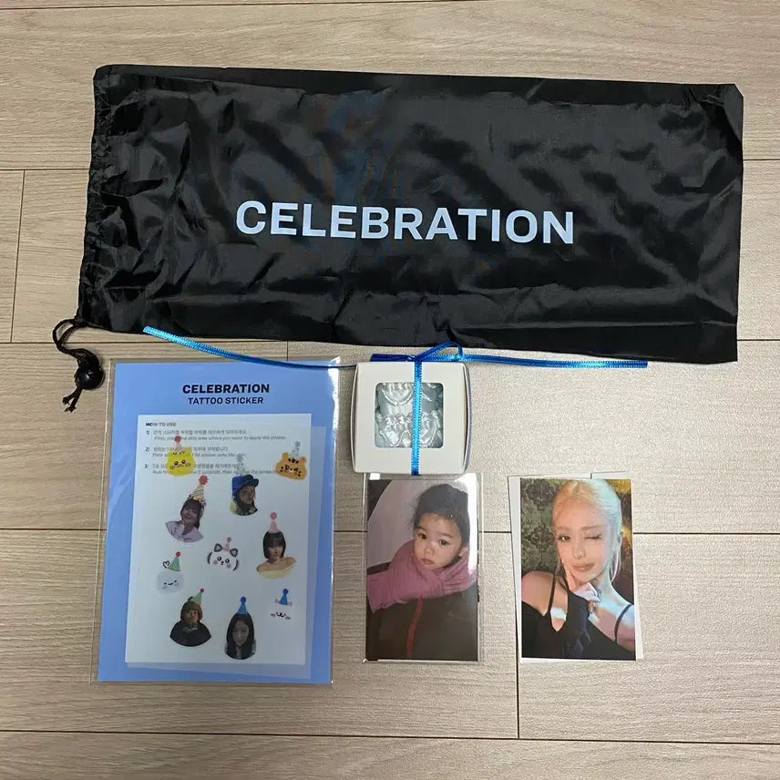 [BUNJANG] LE SSERAFIM Yunjin Celebration Studio Photocard Bundle / 르세라핌 celebration 공방 역조공 윤진 포카 키캡 아기 포카