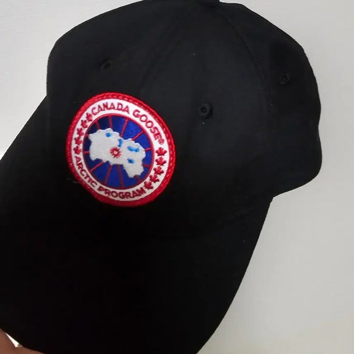 [BUNJANG] Canada Goose Black Ball Cap / 캐나다구스 정품 블랙 볼캡