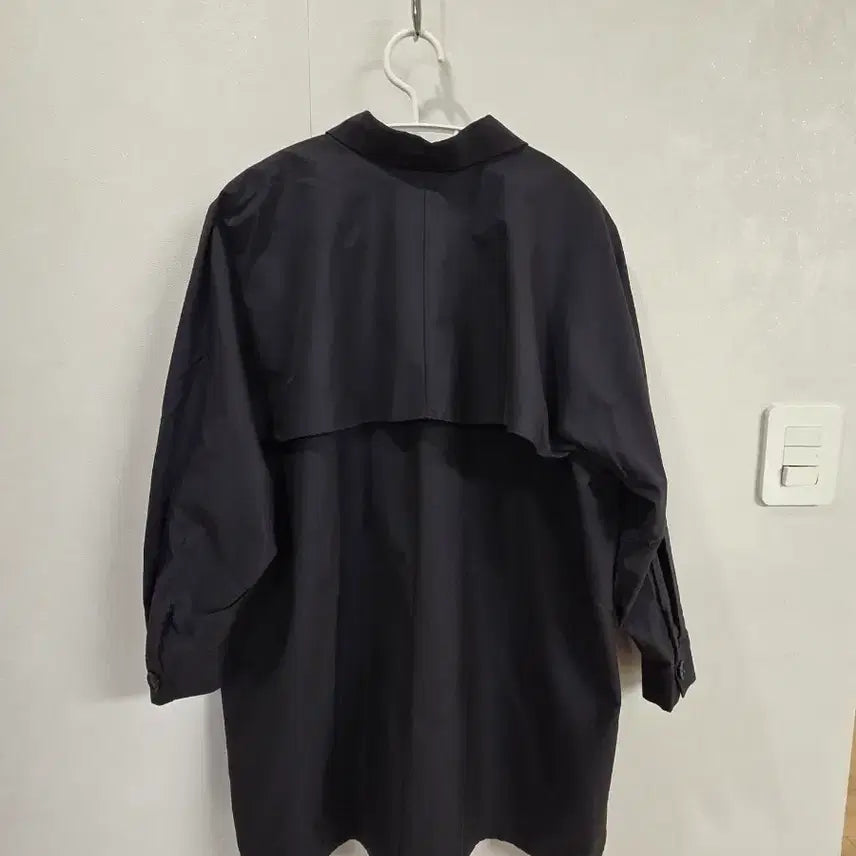 [BUNJANG] Navy Trench Coat / 네이비 바바리자켓