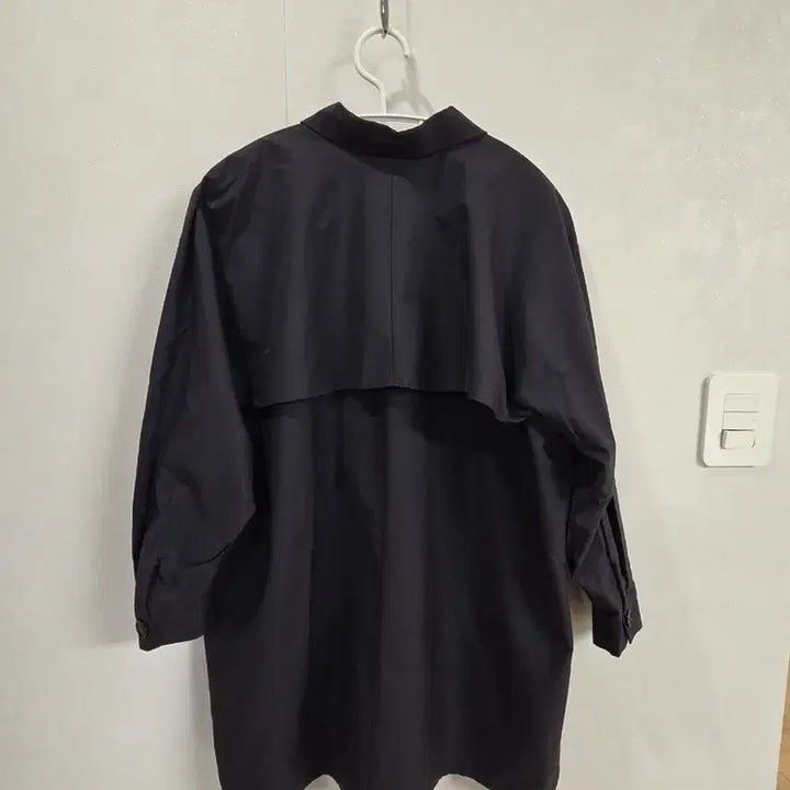 [BUNJANG] Navy Trench Coat / 네이비 바바리자켓