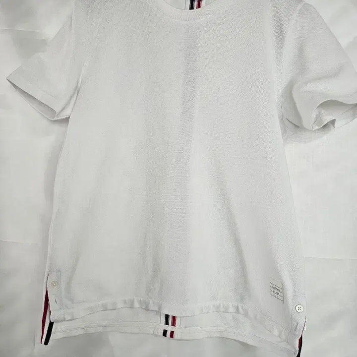 [BUNJANG] Thom Browne Signature Cotton Short Sleeve T-Shirt / 톰브라운 시그니처 코튼 반팔 티셔츠