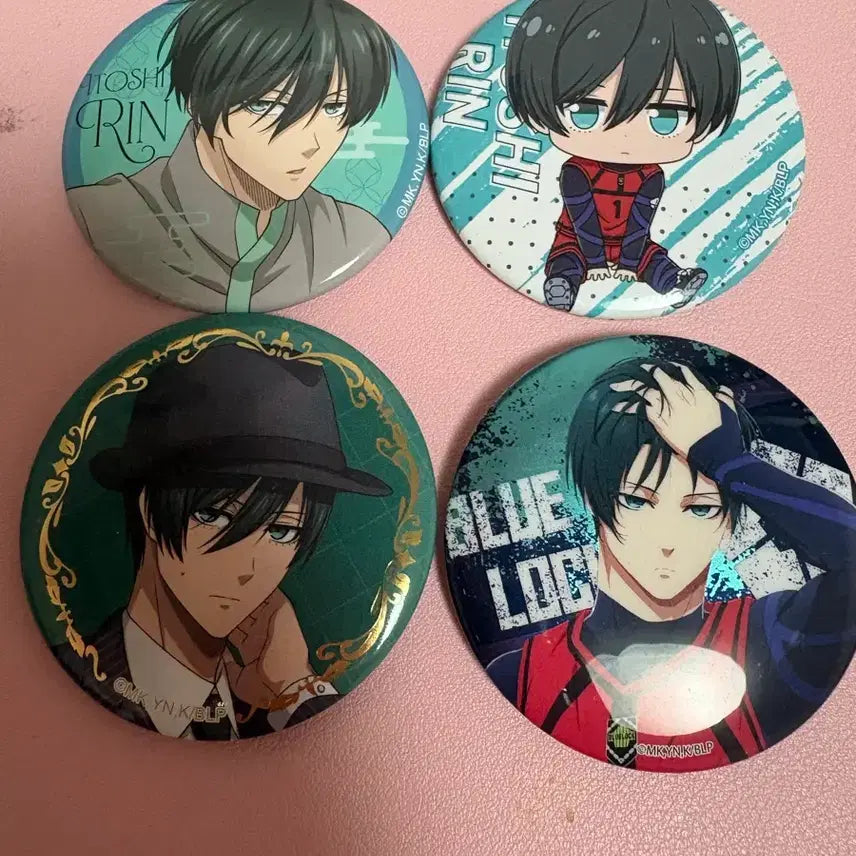 [BUNJANG] Blue Lock Rin Itoshi Can Badge Bundle Set / 블루록 이토시 린 캔뱃지 일괄