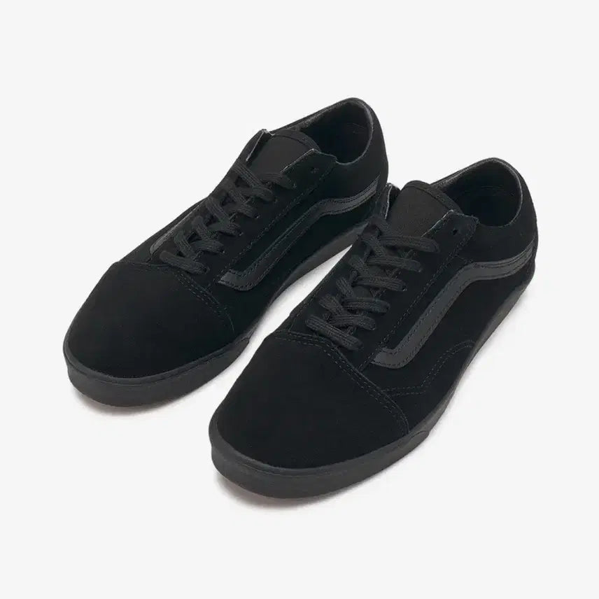 [BUNJANG] Vans Old Skool Low Pro Black/Black VN000D0EBKA1 Sneakers / 반스 올드스쿨 로우프로 - 블랙:블랙 / VN000D0EBKA1