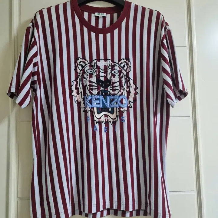 [BUNJANG] KENZO Striped Short Sleeve T-Shirt XL / KENZO 겐조 스트라이프 반팔 티셔츠