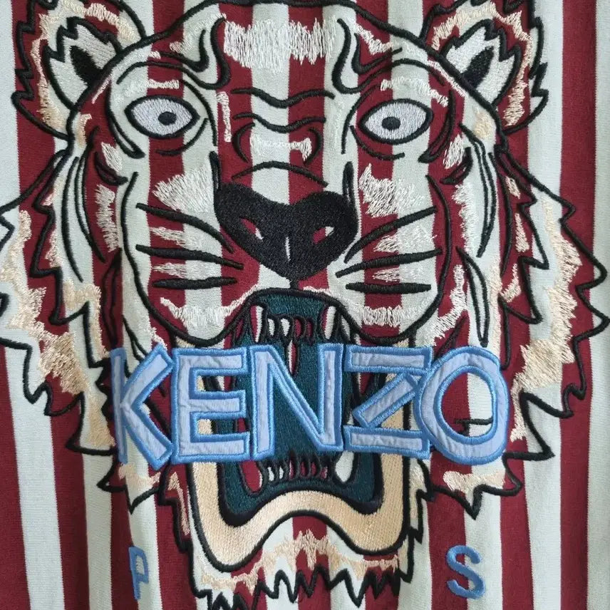 [BUNJANG] KENZO Striped Short Sleeve T-Shirt XL / KENZO 겐조 스트라이프 반팔 티셔츠