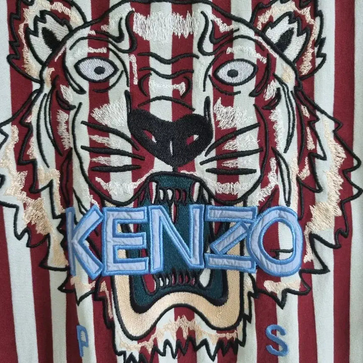 [BUNJANG] KENZO Striped Short Sleeve T-Shirt XL / KENZO 겐조 스트라이프 반팔 티셔츠