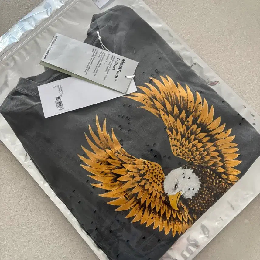 [BUNJANG] Satisfy Eagle T-Shirt XL / 새티스파이 모스테크 이글 티셔츠