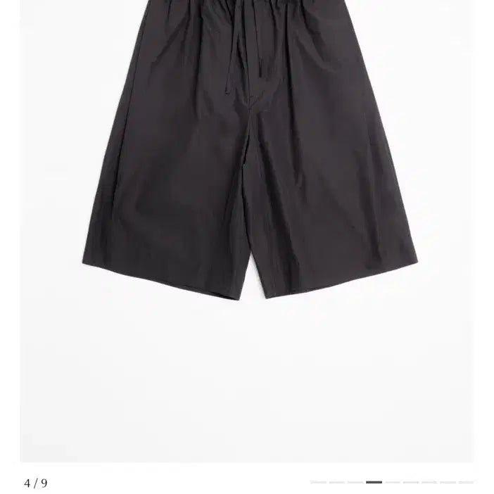 [BUNJANG] Youth Wide String Half Pants Black Size S / 유스 와이드 스트링 하프 팬츠 블랙 S사이즈 판매
