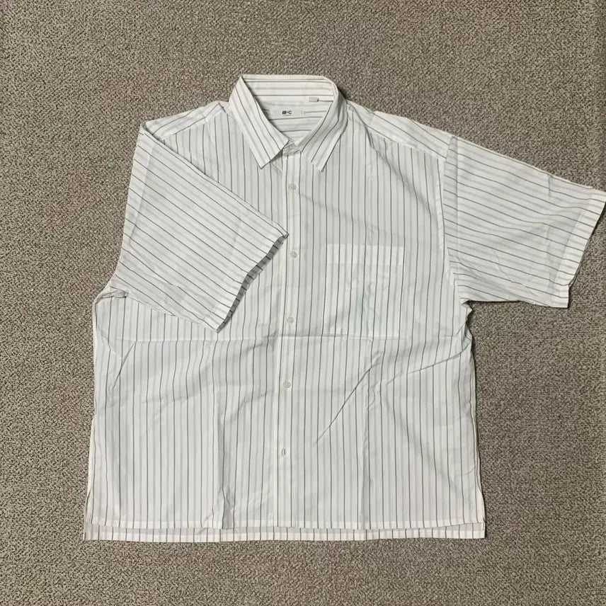 [BUNJANG] Uniqlo Broadcloth Oversized Shirt / 유니클로 브로그클로스 오버사이즈 셔츠