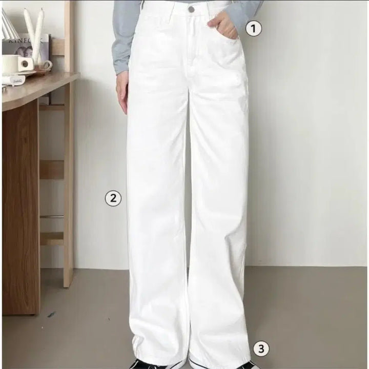 [BUNJANG] Wide Pants (Size L) / 화이드 와이드  (L사이즈)