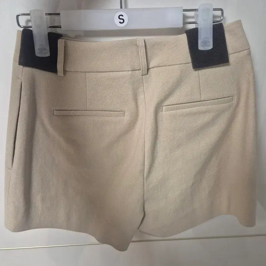 [BUNJANG] Sie Cotton Shorts Beige S / 시에 코튼 숏팬츠 베이지 s