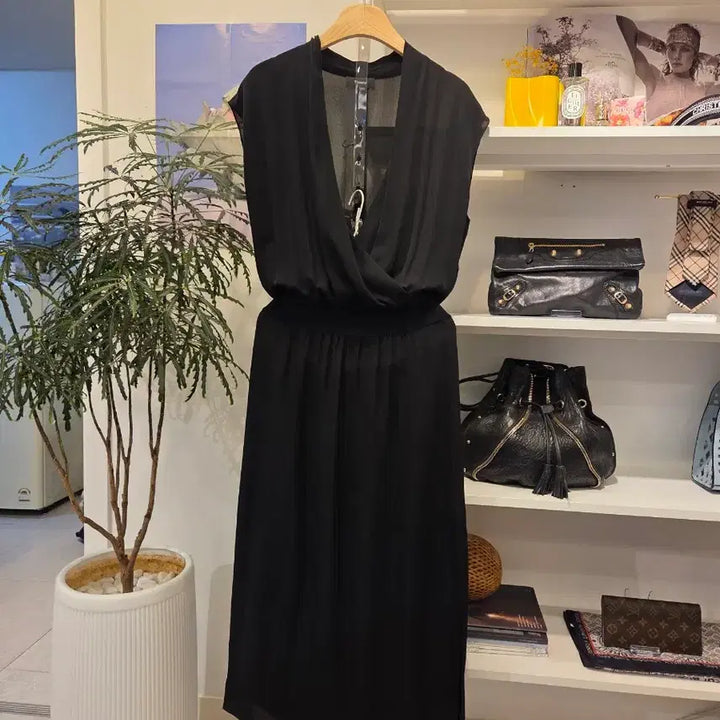 [BUNJANG] Theory Silk Maxi Dress / Theory 띠어리 실크  원피스
