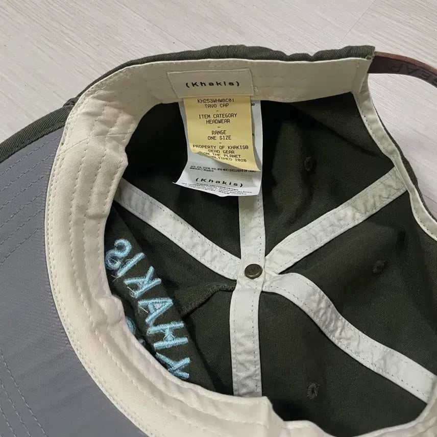 [BUNJANG] KHAKIS Tabo Cap Olive / 카키스 타보 캡 올리브