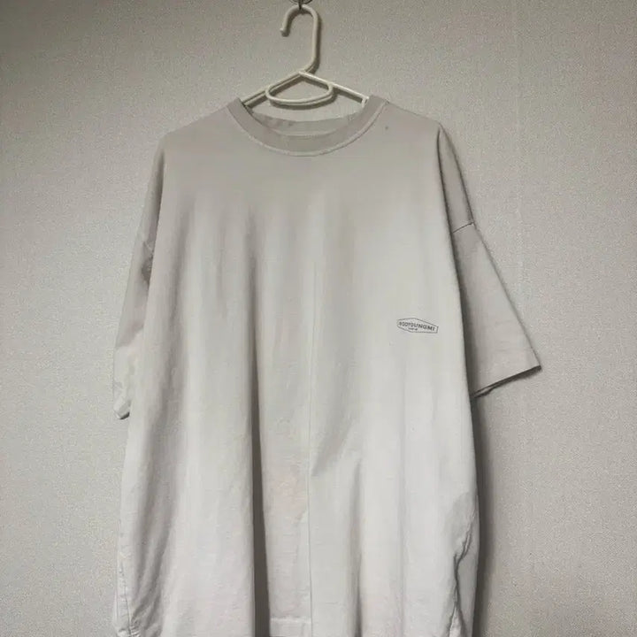 [BUNJANG] Wooyoungmi Flower Graphic Short Sleeve T-Shirt / 우영미 반팔 티셔츠