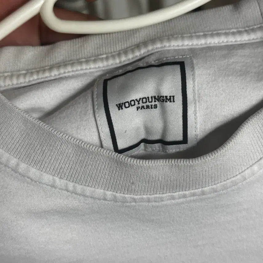 [BUNJANG] Wooyoungmi Flower Graphic Short Sleeve T-Shirt / 우영미 반팔 티셔츠