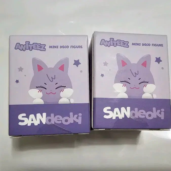 [BUNJANG] ATEEZ Choi San Sandukie Mini Deco Figure (Sealed) / 미개봉)산덕이 애니티즈 미니 데코 피규어 최산 에이티즈