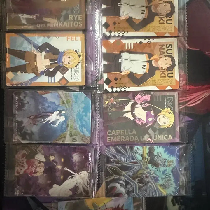 [BUNJANG] Jujutsu Kaisen, Re:Zero, Digimon Wafer Card Bundle Set / 주술회전 리제로 디지몬 웨하스 카드  일괄판매