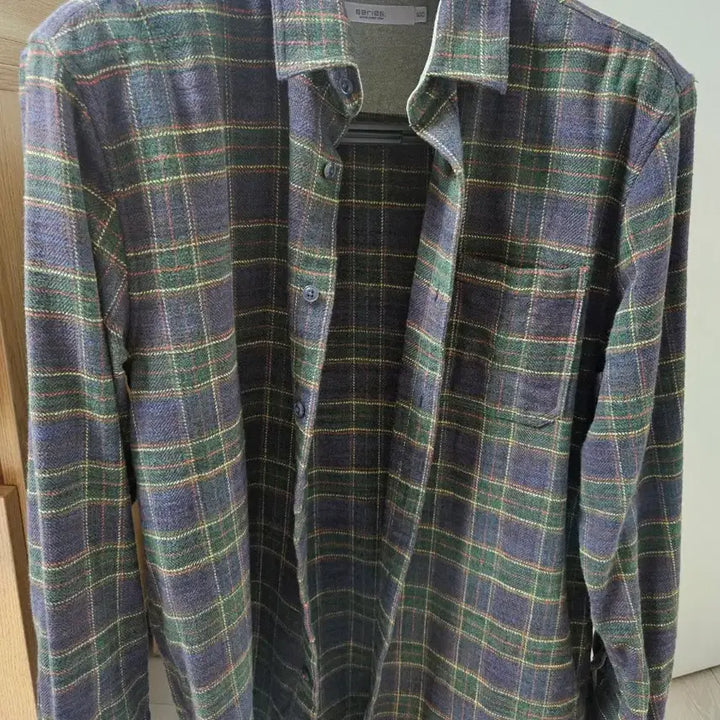 [BUNJANG] Serie Check Shirt Green Size 100 / 시리즈 체크 셔츠 그린 100 (새상품급)