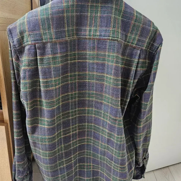 [BUNJANG] Serie Check Shirt Green Size 100 / 시리즈 체크 셔츠 그린 100 (새상품급)